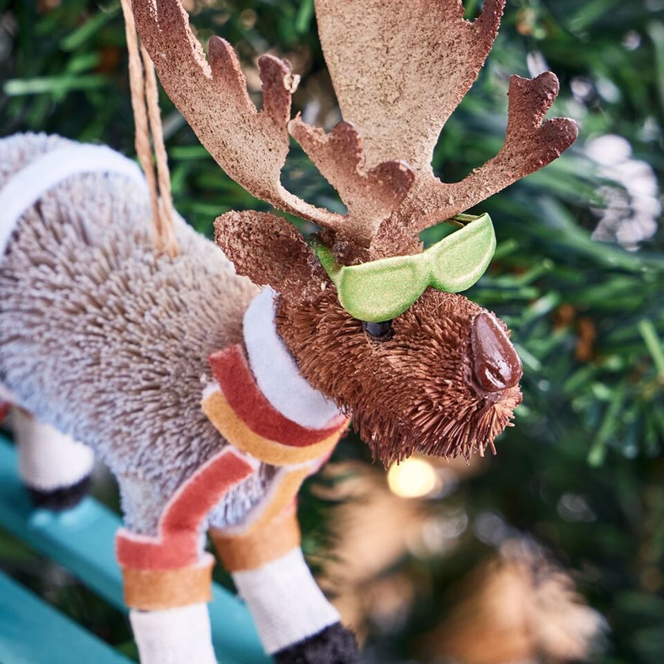 Bottlebrush Dapper Animal Ornaments West Elm Australia